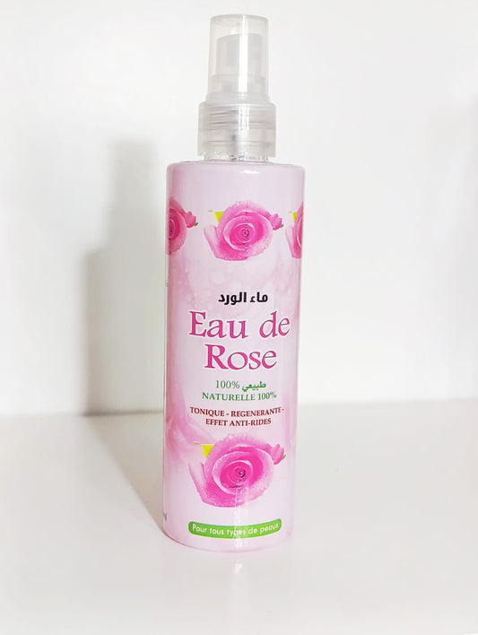Agua de Rosas Pura , tonico facial natural 100% . 200ml