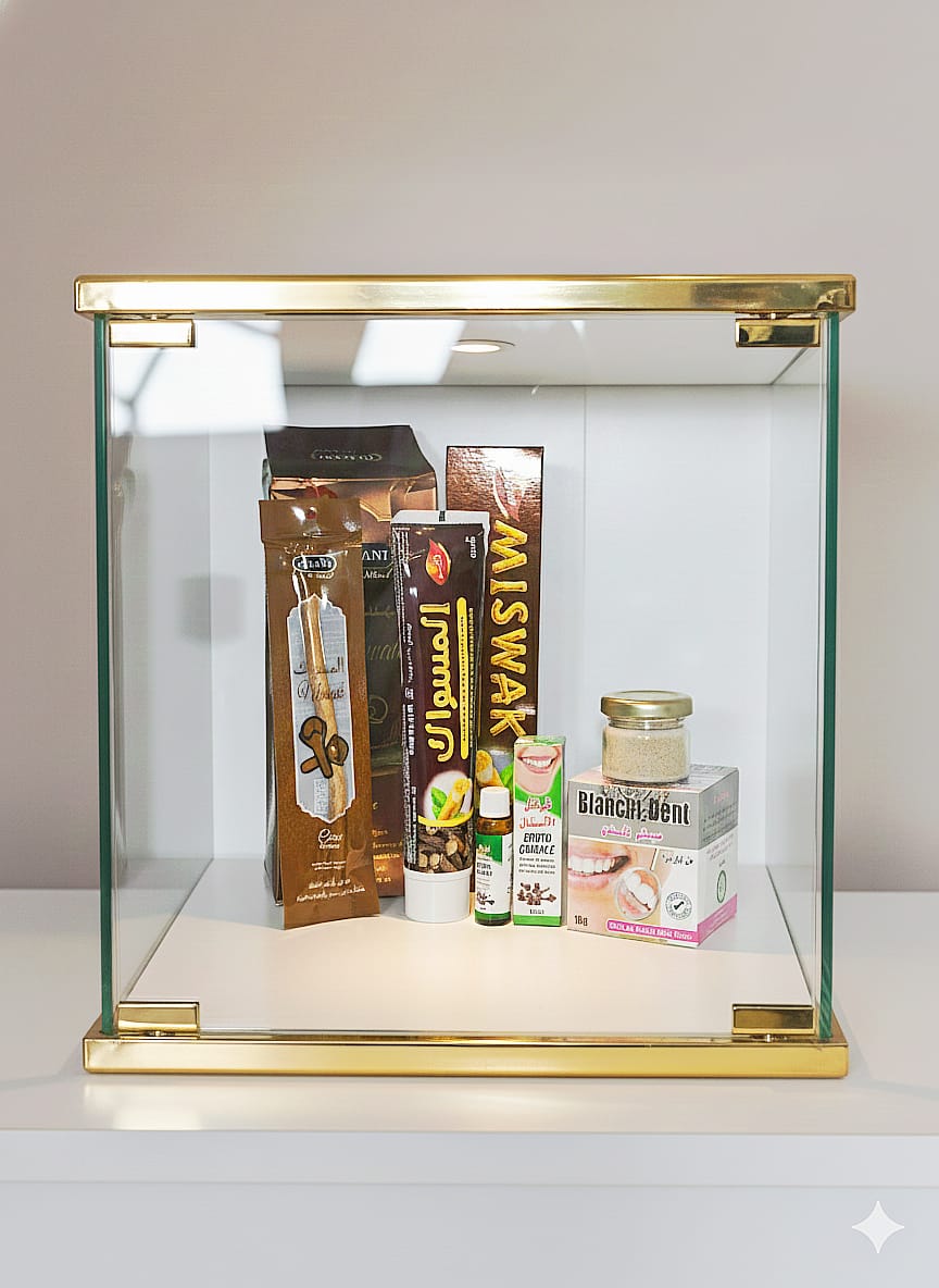 Pack Completo para el Cuidado Bucal Natural de 4 productos naturales .