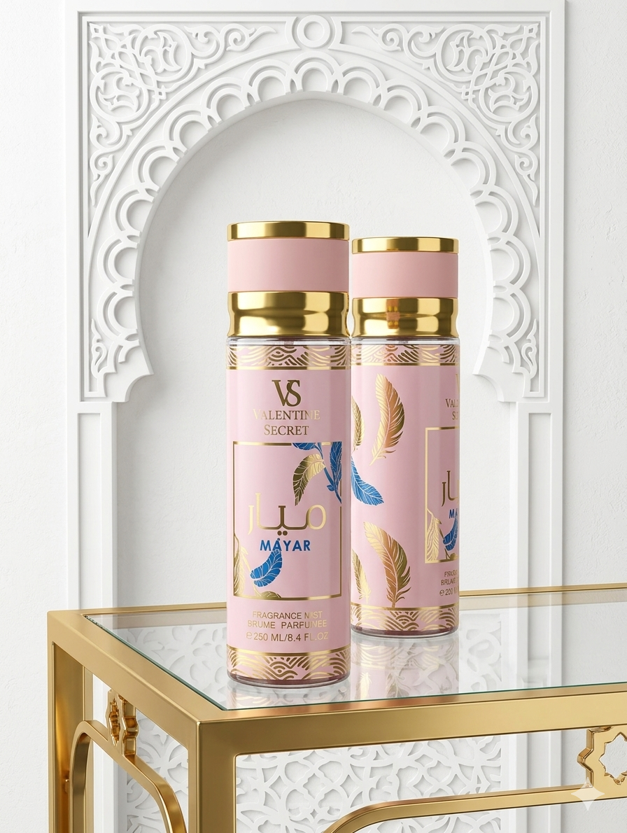 Brumas arabes corporales y para el cabello 250ml