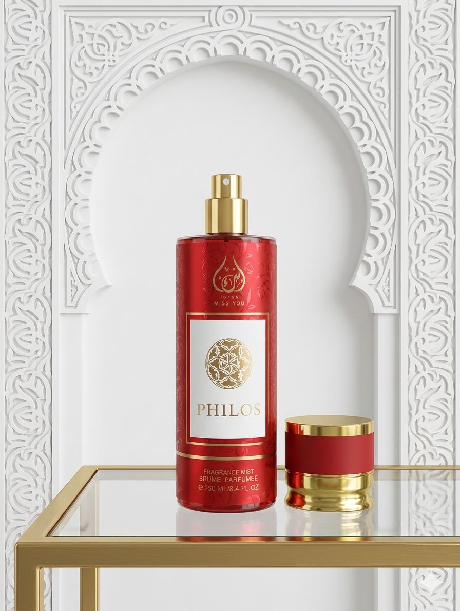 Brumas arabes corporales y para el cabello 250ml
