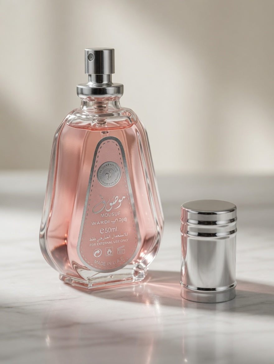 Perfume Mousuf Wardi de Ard Al Zaafaran.