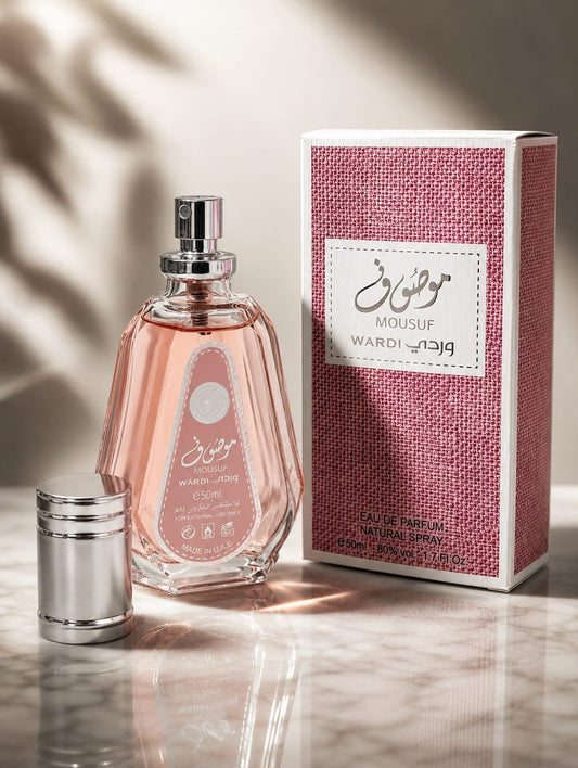 Perfume Mousuf Wardi de Ard Al Zaafaran.