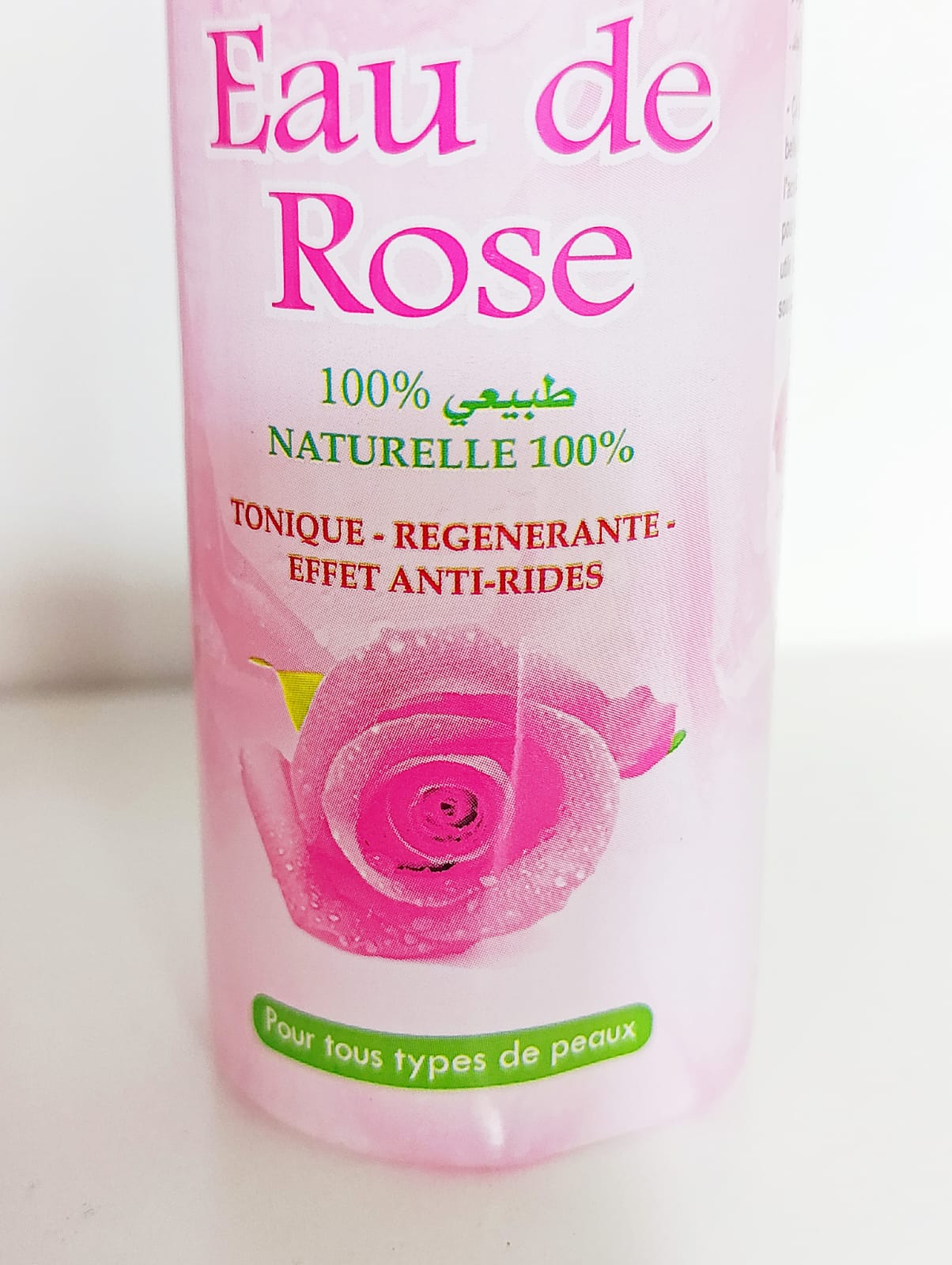 Agua de Rosas Pura , tonico facial natural 100% . 200ml