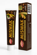 Miswak con extracto de clavo , pasta dental tamaño familiar 170gr sin fluor ,triclosan ni parabenos .