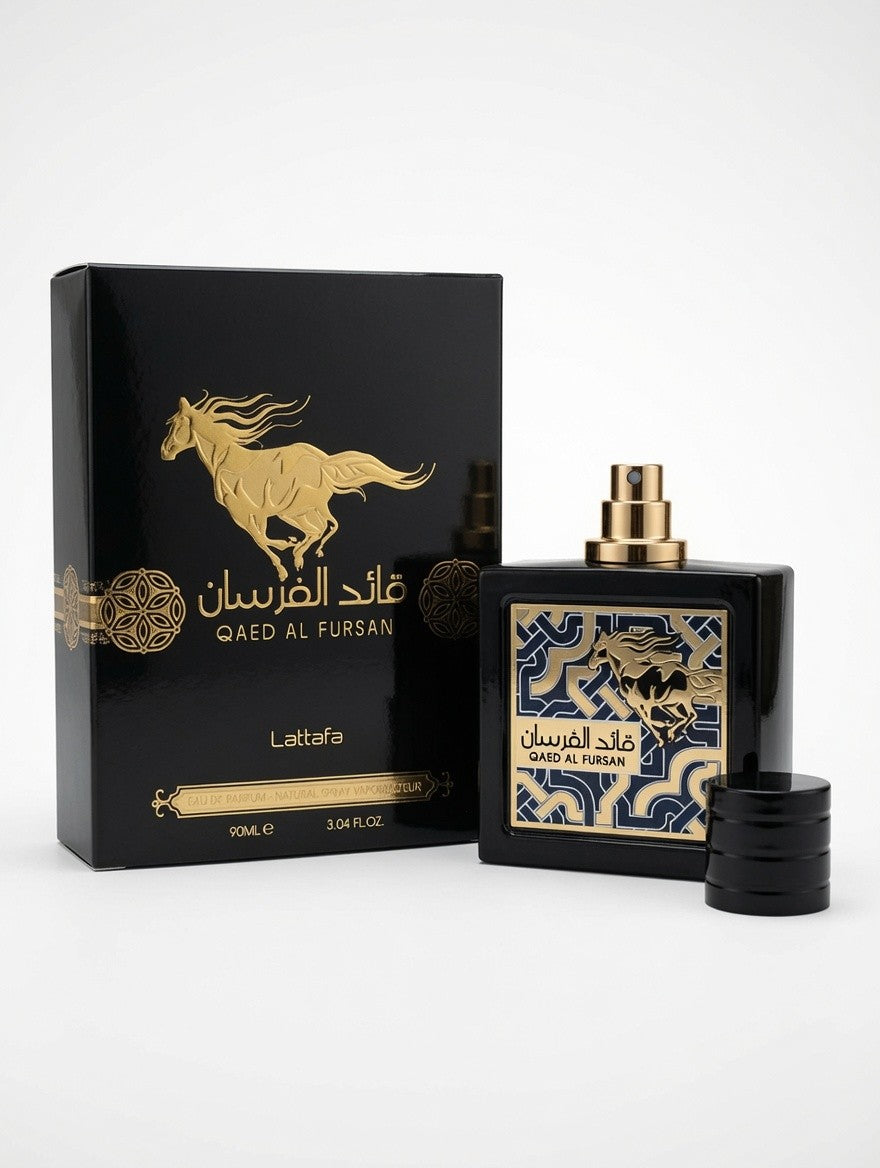 Qaed Al Foursan , Perfume Árabe Original de Lattafa 90ml