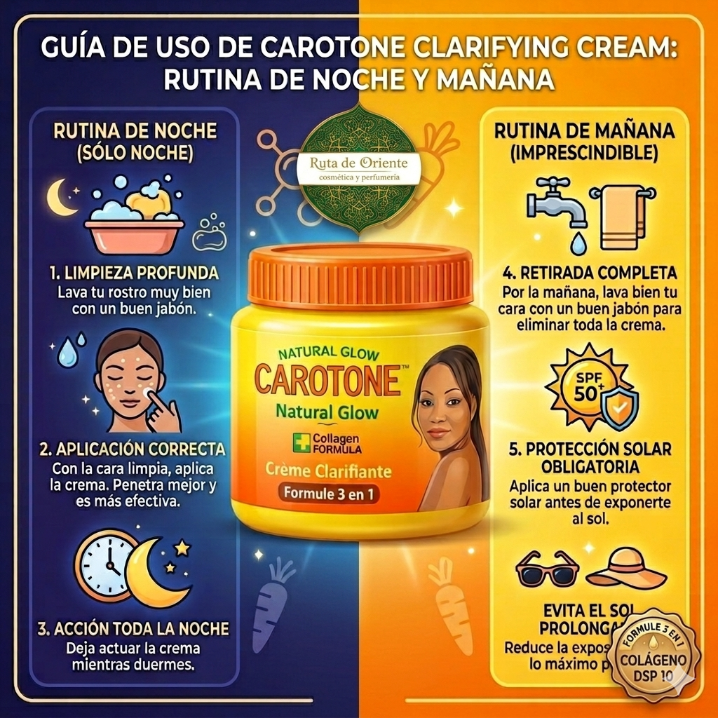 Crema Carotone Original 100% ( lo mejor para las manchas )