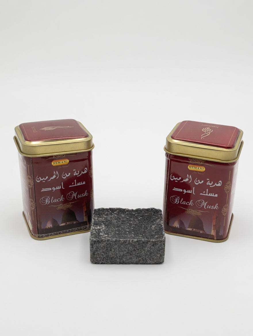 Almizcle Negro en Pastilla 25gr  sin Alcohol de Hemani .