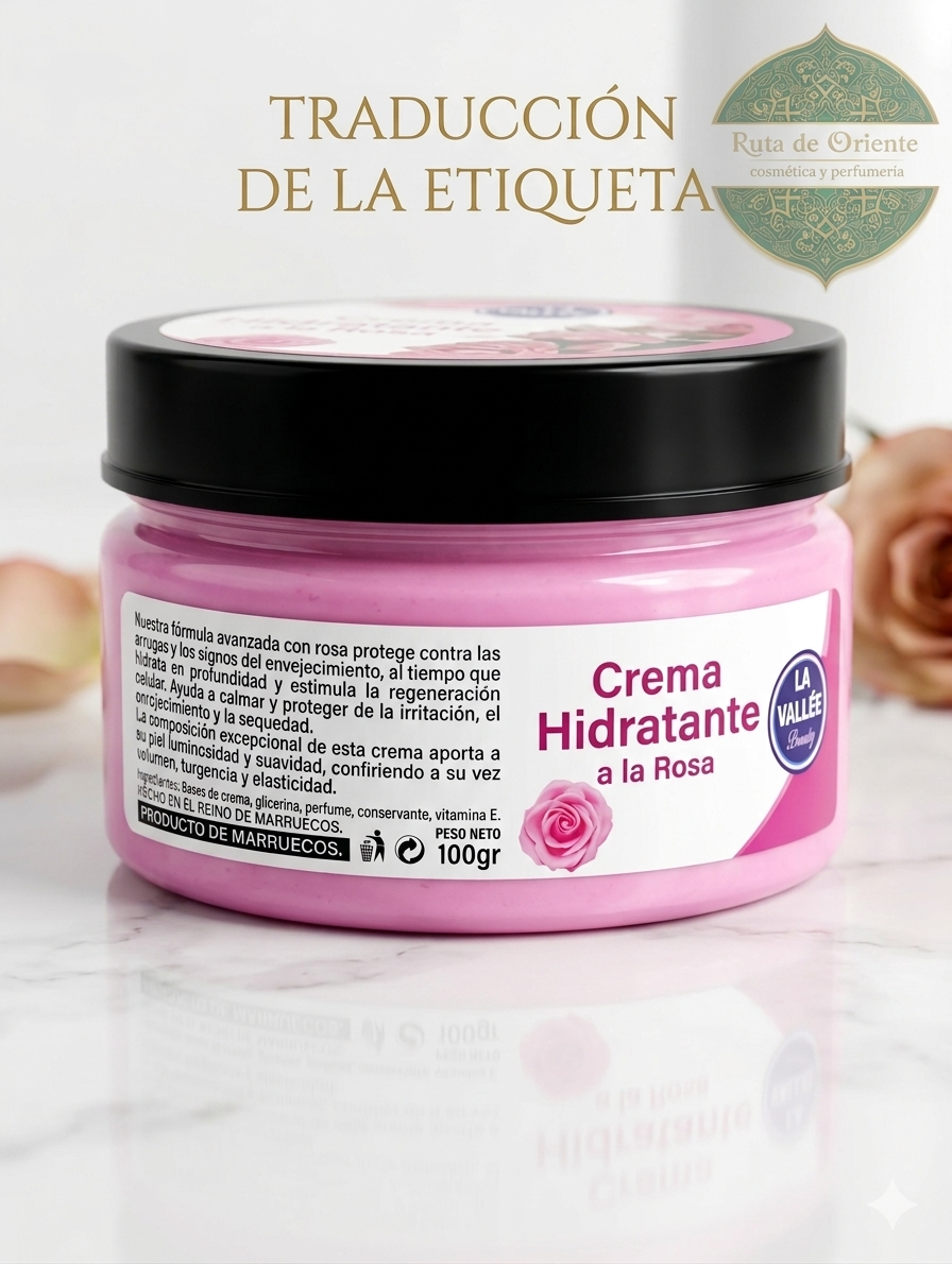 Dúo Revitalizante de Rosas del Valle de Kelaa M'gouna .