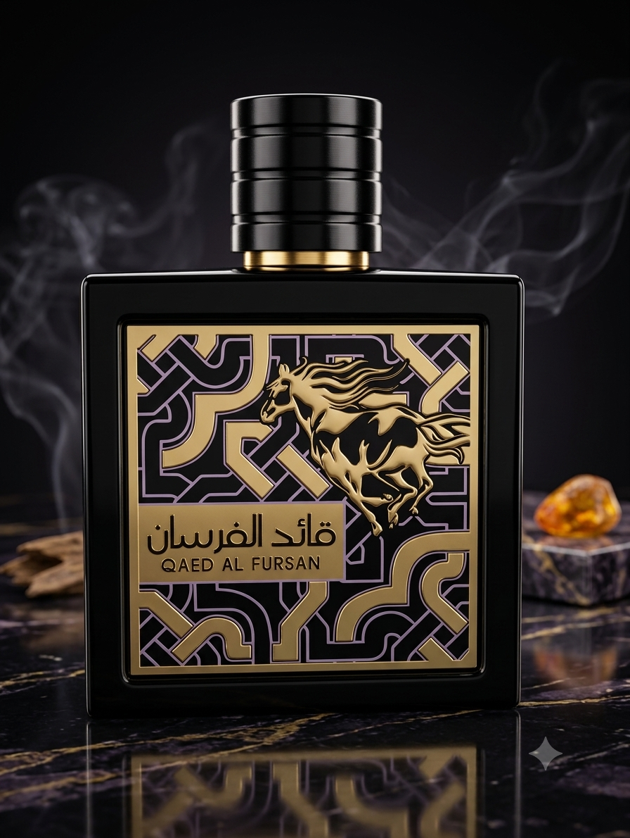 Qaed Al Foursan , Perfume Árabe Original de Lattafa 90ml