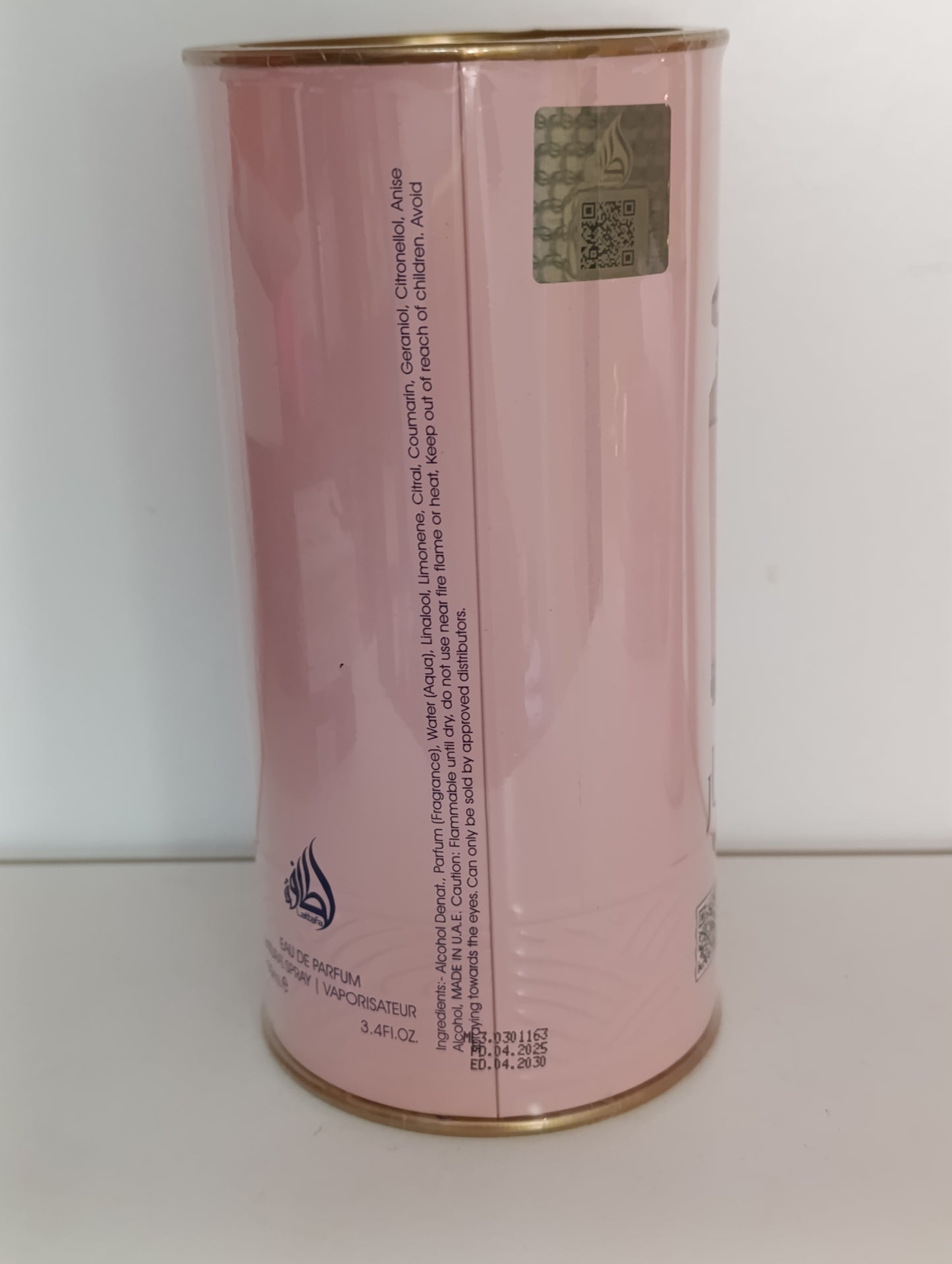 Mayar Rosa 100ml Original de Lattafa , Perfume Árabe .
