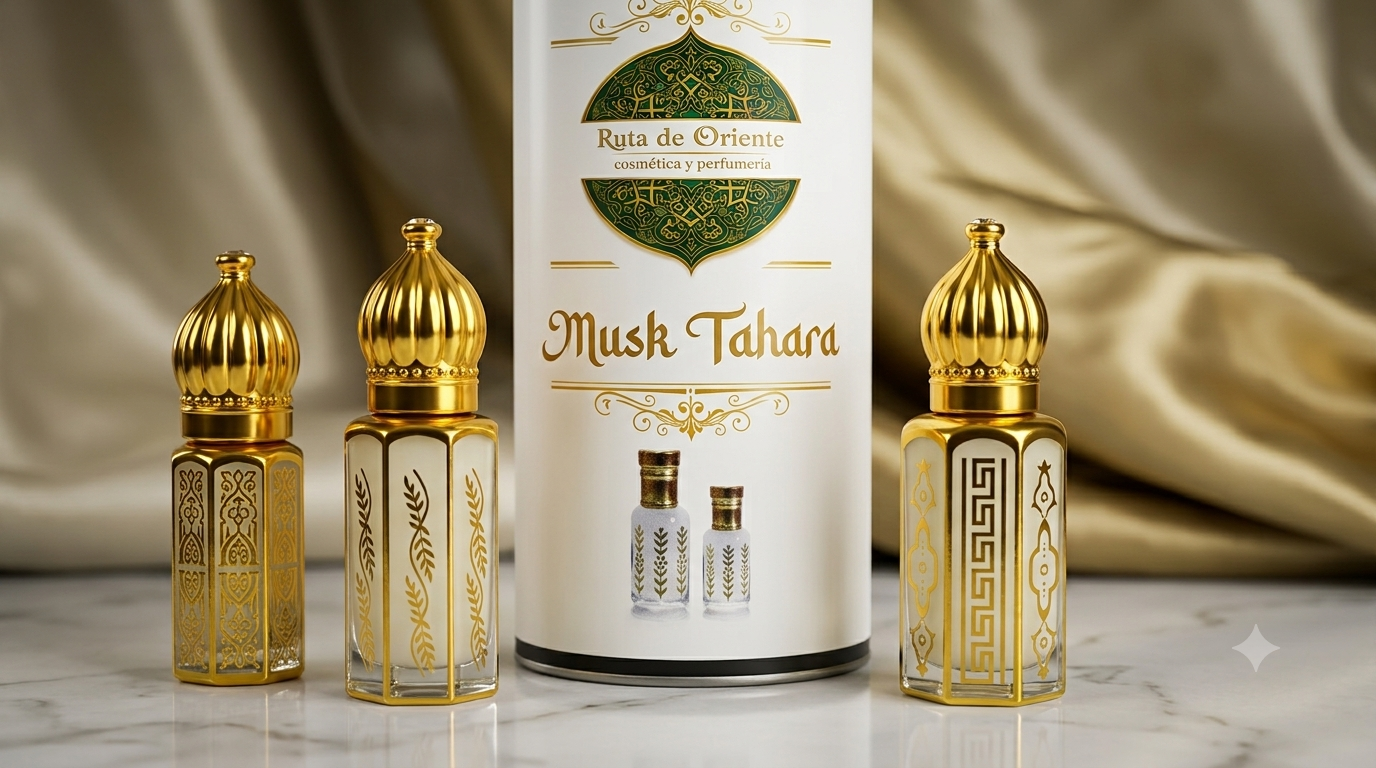 Musk Tahara , Perfume Intimo que huele a Limpio concentrado en Aceite . 3 ,6 y 12 ml .