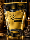 Henna negra con Bakhour ( incienso) natural 100% de Hemani .