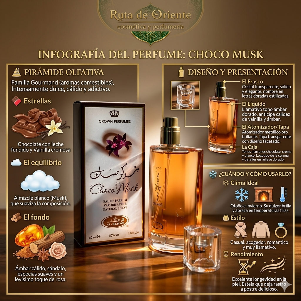 Choco Musk de Al Rehab ( Chocolate con Almizcle) 50ml