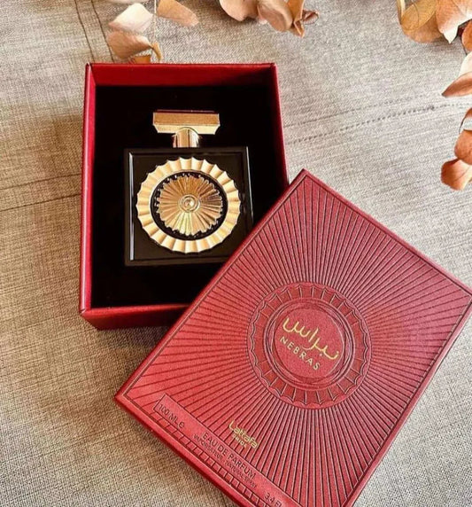 Nebras de Lattafa 100ml ,un viaje sensorial al corazon de oriente .