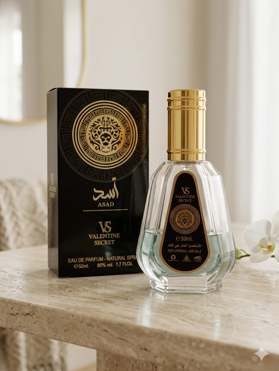 Asad 50ml Perfume Arabe de Vale tiene Secret .