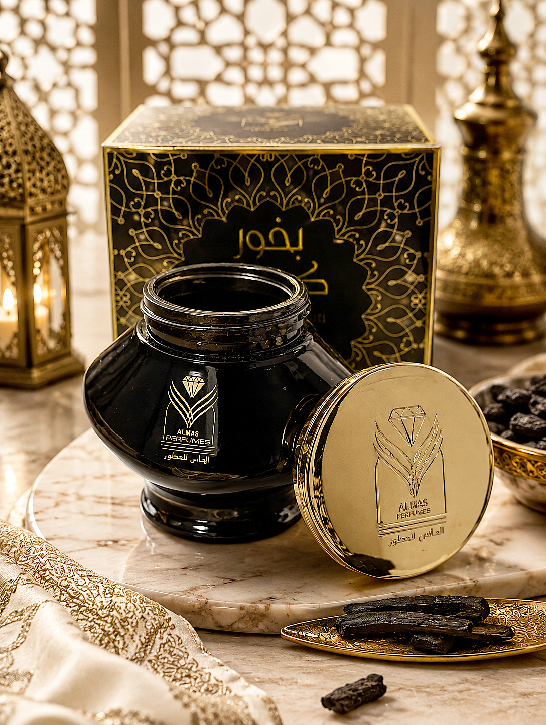 Incienso Kuwaití de Almas Perfumes .  40gr de Arabia Saudi .